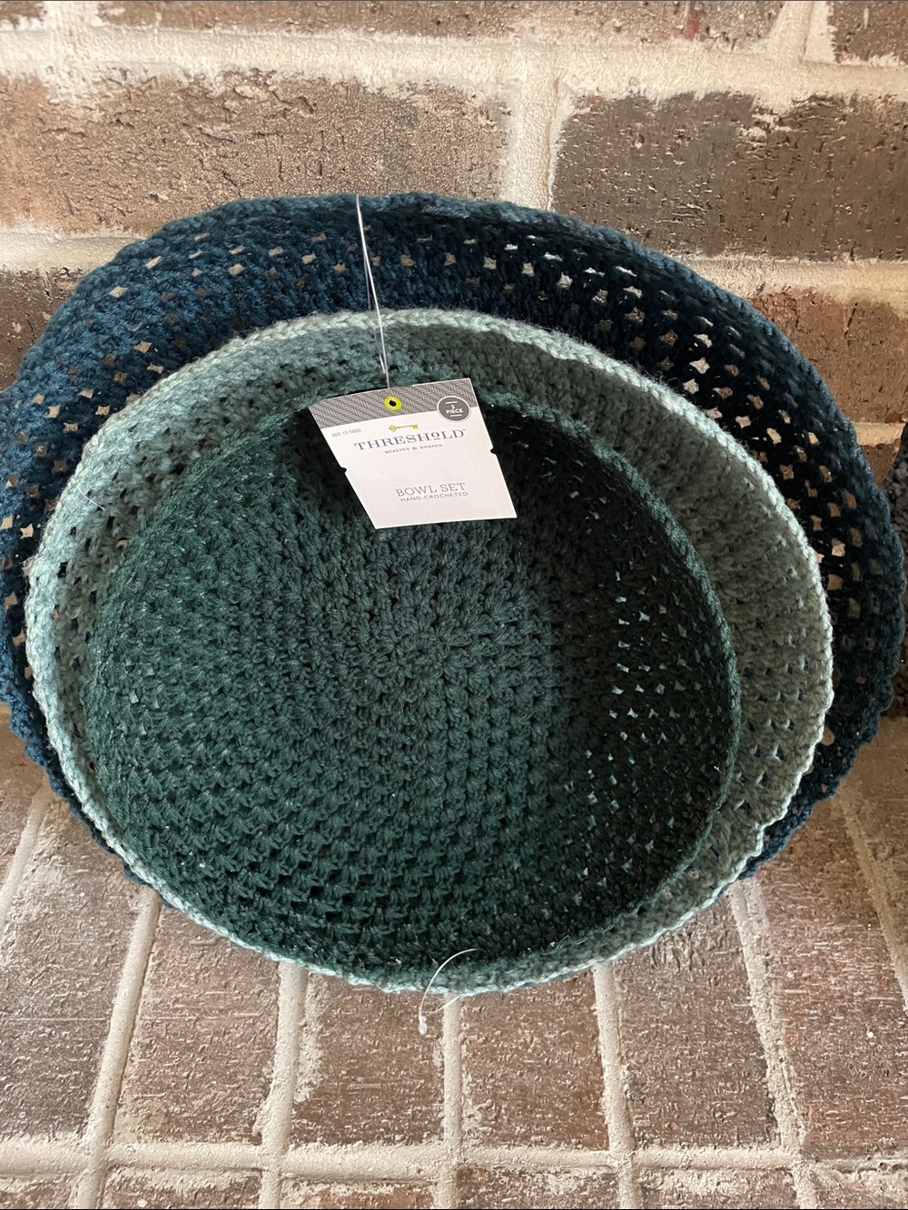 THRESHOLD Target Decorative Woven Wall Nesting Baskets 3 Shades | NWT